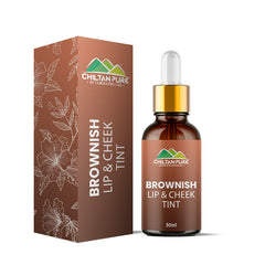 Brownish Lip & Cheek Tint – Stay pigmented for long, give a deeper look, and very best as event wear – 100% Organic lip stain 30ml