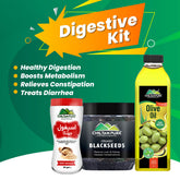 Digestive Kit Price in Pakistan | Ispaghol Husk, Black Seed & Olive Oil