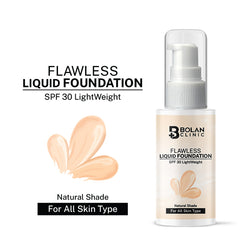 Bolan Clinic Natural Shade Foundation – Matte Makeup Base SPF 30