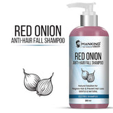 Red Onion Anti-Hair Fall Shampoo - Natural Solution for Hair Regrowth & Prevents Hair Loss