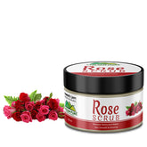 Rose Face & Body Scrub – Gentle Smoothing Face Scrub – Exfoliate & Moisturize Skin, Good For All Skin Types