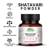 Shatavari Powder - Embrace Feminine Wellness zCure PCOS, Enhance Fertility, and Strengthen Ovaries Naturally
