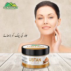 Ubtan Face & Body Scrub – Exfoliates Clogged Pores, Removes Impurities & Brightens Up Your Skin, Suitable For All Skin Types
