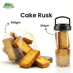 Cake Rusk / Made With Organic Desi Butter, Bakery Rusk