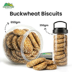 Buckwheat Biscuit Cookies / Made With Organic Desi Butter, Bakery Biscuit