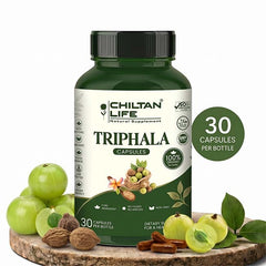 Triphala Capsule 100% Natural Triphala Tablets 30 Per Bottle