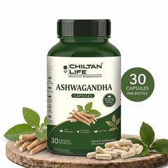 Ashwagandha Capsule 100% Natural Ashwagandha Tablets 30 Per Bottle