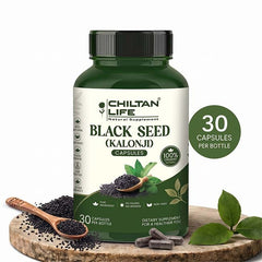 Black Seed Capsule 100% Natural Black Seed Tablets 30 Per Bottle