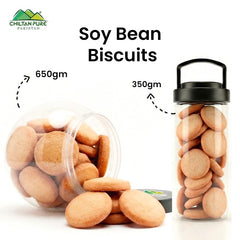 Soy Bean Biscuit Cookies / Made With Organic Desi Butter, Bakery Biscuit