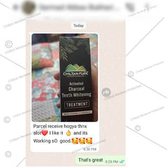Activated Charcoal Teeth 🦷 Whitening Treatment - Whitens Teeth Naturally, Kills Cavity causing Bacteria & Eliminates Bad Breath - ChiltanPure