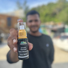 Activated Charcoal Teeth 🦷 Whitening Treatment - Whitens Teeth Naturally, Kills Cavity causing Bacteria Eliminates Bad Breath - ChiltanPure