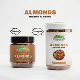 Almond Nuts – High in Fiber & protein, Helps lower blood pressure, Reduce hunger & promotes weight loss – 100% pure organic 180gm - ChiltanPure