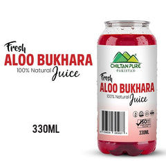 Aloo Bukhara Juice / Fresh & Pure 330ml - ChiltanPure