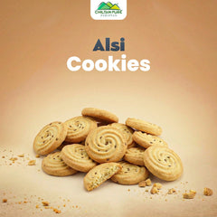 Alsi Biscuit Cookies / Made With Organic Desi Butter, Bakery Biscuit - ChiltanPure