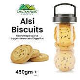 Alsi Biscuit Cookies / Made With Organic Desi Butter, Bakery Biscuit - ChiltanPure