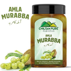 Amla Murabba (آملہ کا مربہ) – Alluring Blend of Tangy Indian Gooseberries & Spices, Abundant in Vitamin C, Boosts Immunity & Cure Respiratory Disorders, Secret of Overall Well - Being! - ChiltanPure