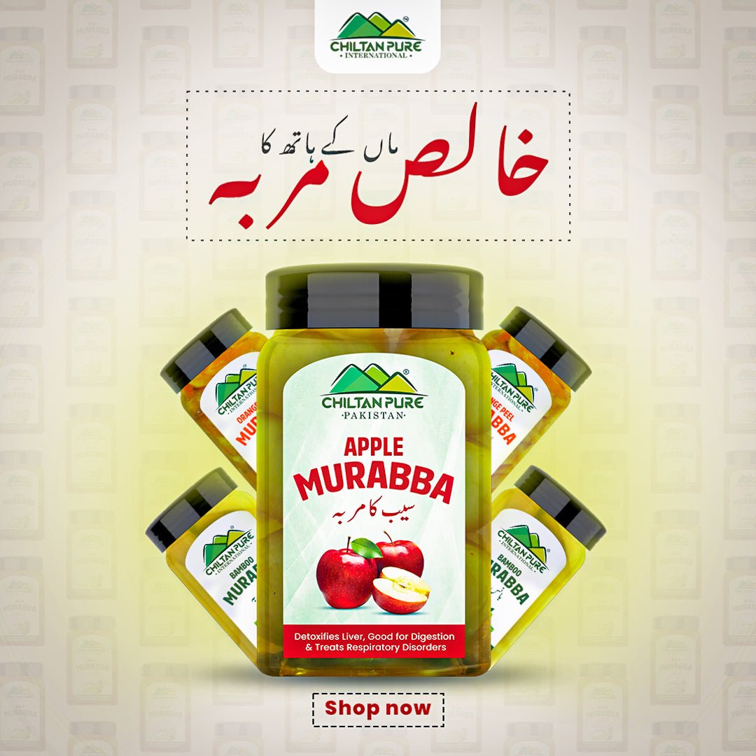 Apple Murabba Saib ka Murabba – Highly Nutritious, Detoxifies Liver, Strengthens Your Teeth, Good for Digestion & Treats Respiratory Disorders - ChiltanPure