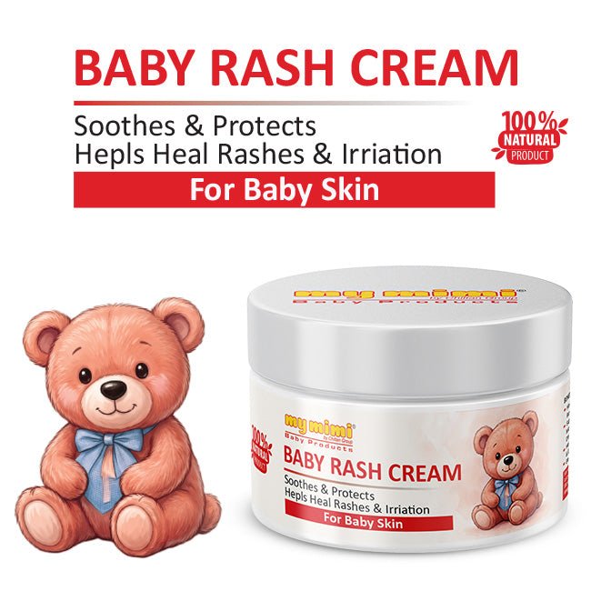 Baby Rash Cream / Diaper Rash Balm – Soothes & Helps Prevent Nappy Rash - ChiltanPure
