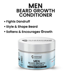 Beard Growth Conditioner Hair mask – Nourishes, Style & Boosts a Healthy, Shiny Beard 100ml - ChiltanPure