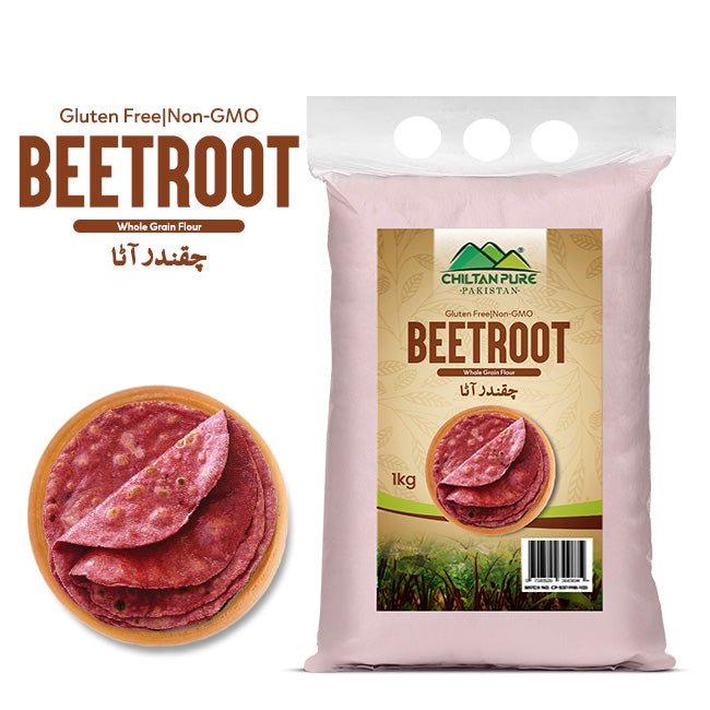 Beetroot Flour / chaqandar Ka Atta (چقندر کا آٹا) - ChiltanPure