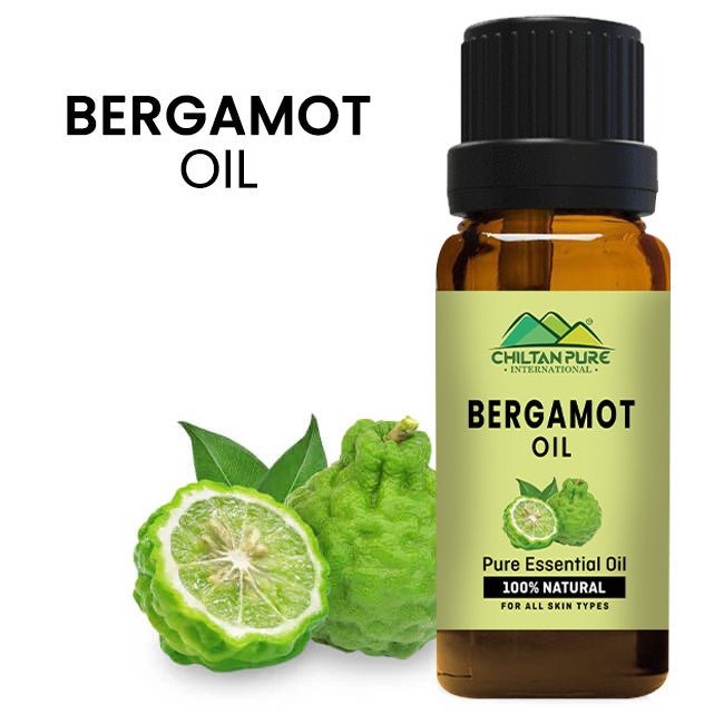 Bergamot Essential Oil – Natural Insecticide, Prevents Asthma, Eases Anxiety & Promotes Healthy Hair 20ml - ChiltanPure