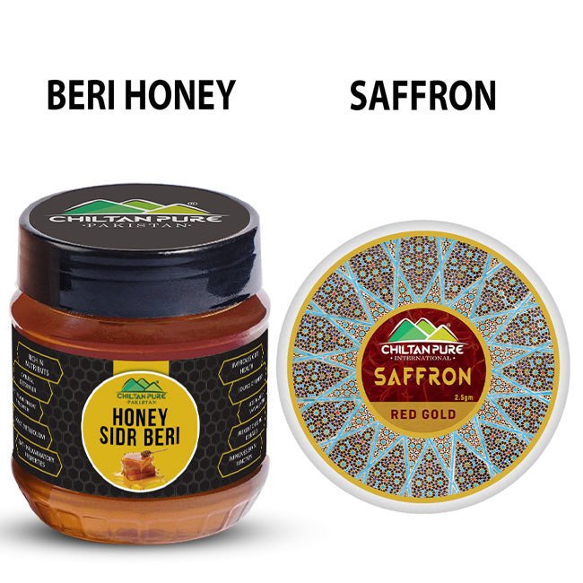 Beri Honey+Saffron Cure From Namonia / Pneumonia / نمونیا - ChiltanPure