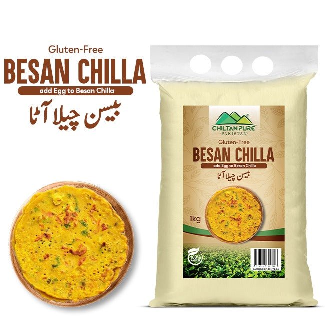 Besan Chilla Flour / بیسن چِلا آٹا / Besan Chilla Atta / 1kg - ChiltanPure