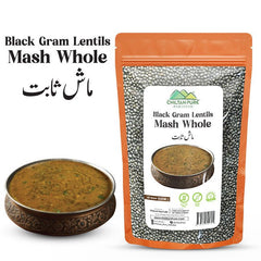 Black Gram Lentils Whole / ماش ثابت / Mash Whole / 800g - ChiltanPure