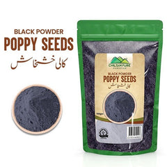 Black Powder Poppy Seeds / کالی خشخاش - ChiltanPure