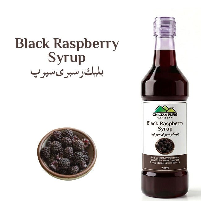 Black Raspberry Syrup / بلیک راسبیری سیرپ - ChiltanPure