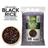 Black Rice – Extra Long Grain Premium Quality, Naturally Nutritious, Rich in Antioxidants, Fiber & Minerals - ChiltanPure