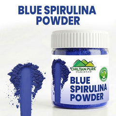 Blue Spirulina Powder / نیلا اسپیرولینا پاؤڈر / Neela Spirulina Powder - ChiltanPure