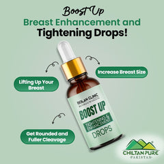 Boost Up Tightening and Enhancement Drops - Uplift Your Sagging Breasts and Tighten Them Naturally - ChiltanPure