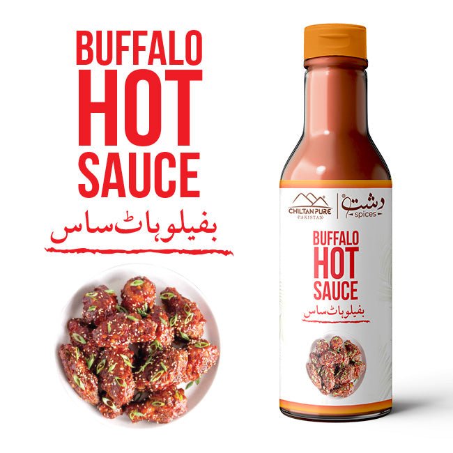 Buffalo Hot Sauce / بفیلو ہاٹ ساس / Gross Weight 400 Approx - ChiltanPure