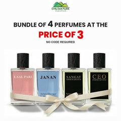 Bundle Of 4 Perfumes At The Price Of 3 / Laal Pari / Janan / Sangat / Ceo - ChiltanPure