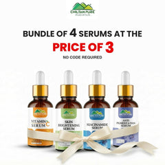 Bundle Of 4 Serums At The Price Of 3 / Vitamin c Serum / Skin Brightening Serum / Niacinamide Serum / Anti Pigmentation Serum - ChiltanPure