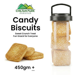 Candy Biscuit Cookies / Made With Organic Desi Butter, Bakery Biscuit - ChiltanPure