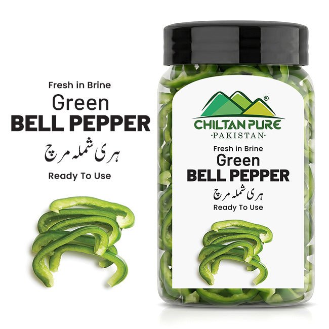 Capsicum / Green Bell Pepper / سبز شملہ مرچ / Sabz Shimla Mirch - ChiltanPure