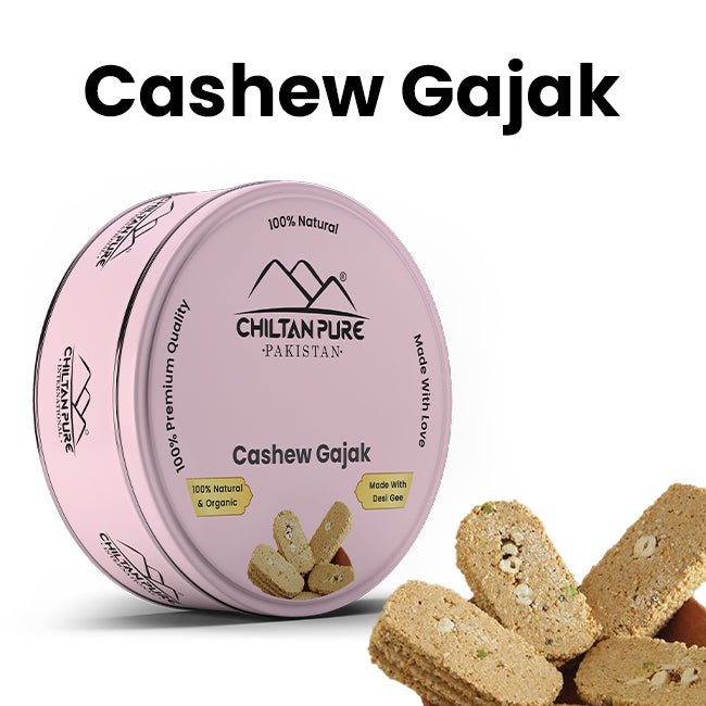 Cashew Gajak - A Guilt, Free Sweet Loaded with Protein & Fiber - ChiltanPure