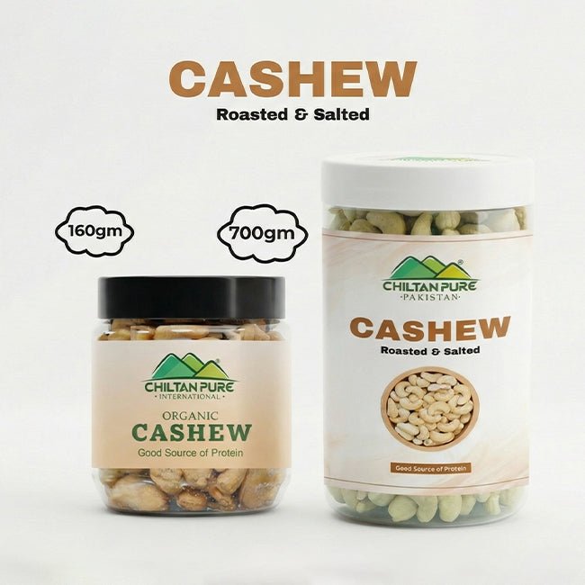 Cashew Nuts – Promotes weight loss, Improves heart health, rich in fiber & protein, contains variety of vitamins & minerals – 100% pure organic 160g - ChiltanPure
