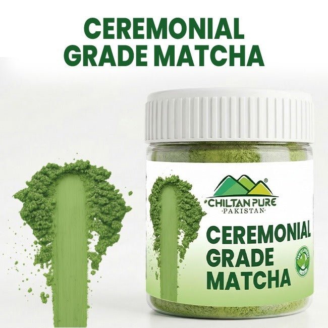 Ceremonial Grade Matcha / سیریمونیل گریڈ ماچا / Gross Weight 95gm± - ChiltanPure