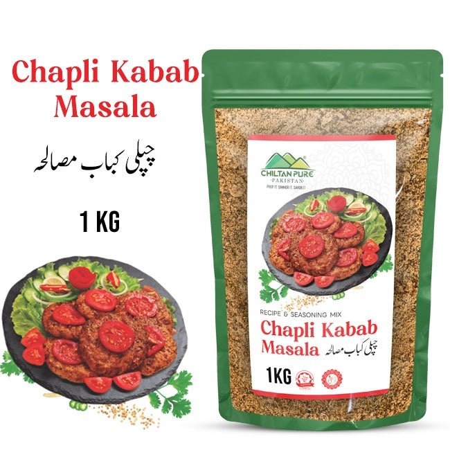 Chapli Kabab Masala 1 KG Institutional Bulk For HORECA Family, Hotels, Restaurants, Catering, Cafes - ChiltanPure