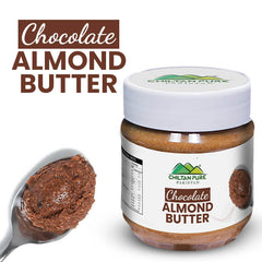 Chocolate Almond Butter - Combines the natural & Nutty goodness of premium Almonds - ChiltanPure