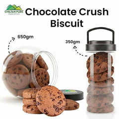 Chocolate Crush Biscuit Cookies / Made With Organic Desi Butter, Bakery Biscuit - ChiltanPure