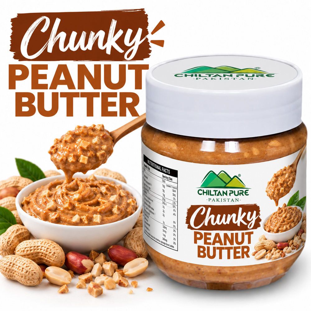 CHILTAN PURE Chunky Peanut Butter 360g in Pakistan