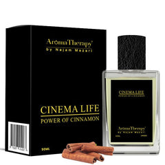 Cinema Life Natural Perfume - Embrace the Warmth of Cinnamon and Nature - ChiltanPure
