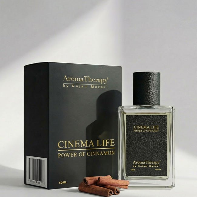 Cinema Life Natural Perfume - Embrace the Warmth of Cinnamon and Nature (Blend of Mont Blanc & Aventus creed) - ChiltanPure
