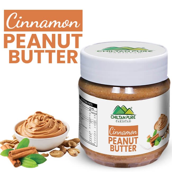 Cinnamon Peanut butter - A Cozy Blend of Nutty Goodness and Warm Spice - ChiltanPure
