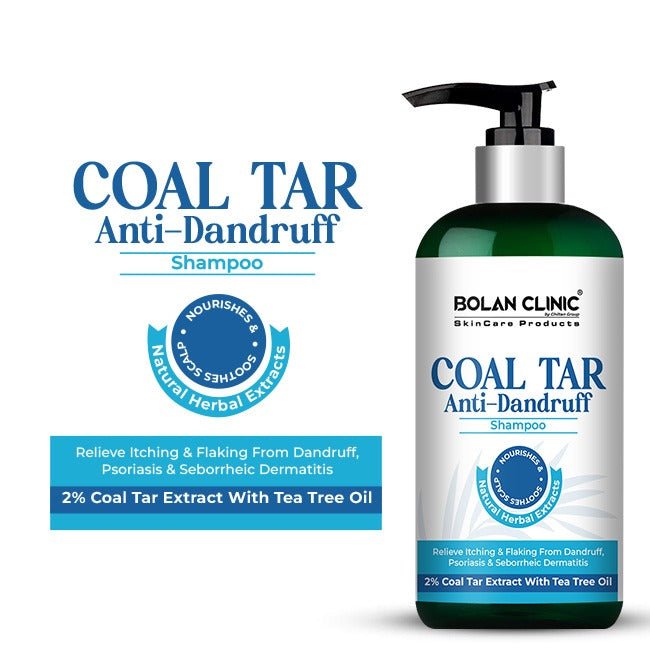 Coal Tar Anti Dandruff Shampoo / کوئل ٹار اینٹی ڈینڈرف شیمپو - ChiltanPure