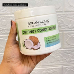Coconut Conditioner - Say Goodbye to Dry and Dull Hair , Hello to Shiny , Smooth Hair - ChiltanPure